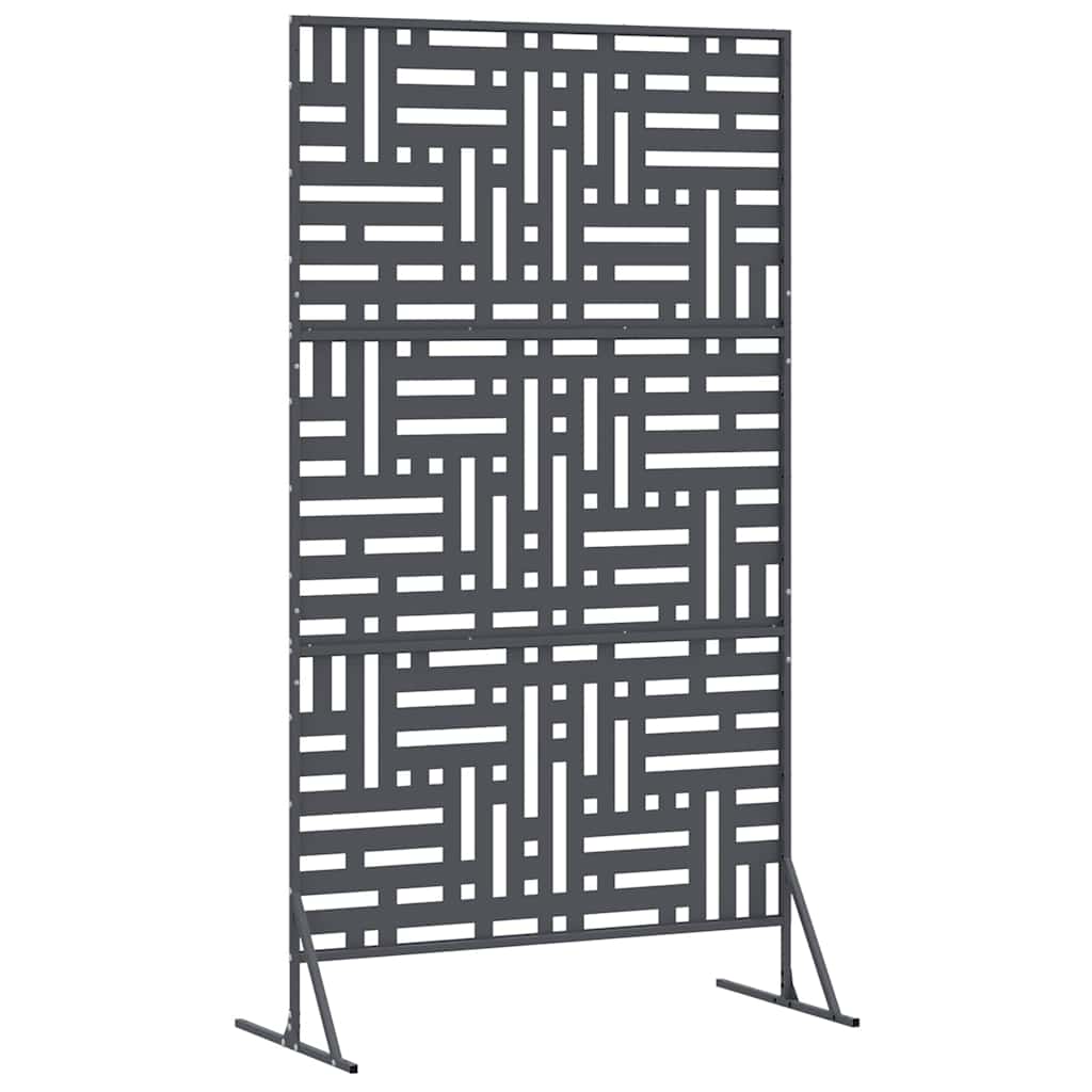 vidaXL Ekran prywatności Antracyt 100 x 50 x 180 cm Stal