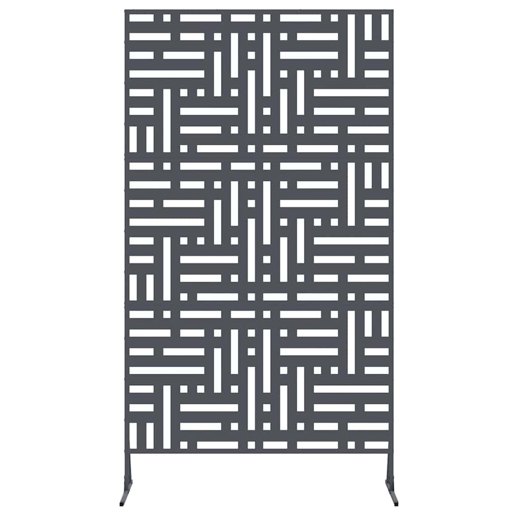 vidaXL Ekran prywatności Antracyt 100 x 50 x 180 cm Stal