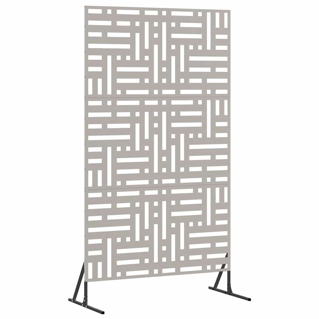 vidaXL Ekran prywatności 100 x 50 x 180 cm Stal kortenowska Rdzawy