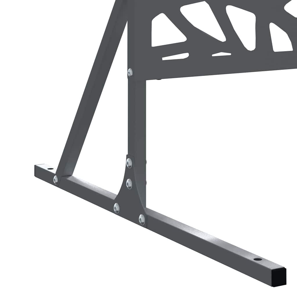 vidaXL Ekran prywatności Antracyt 100 x 50 x 180 cm Stal