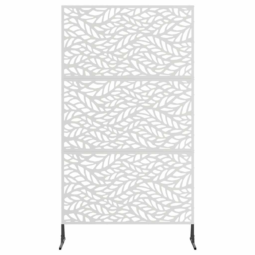 vidaXL Ekran prywatności Szary 100 x 50 x 180 cm Stal