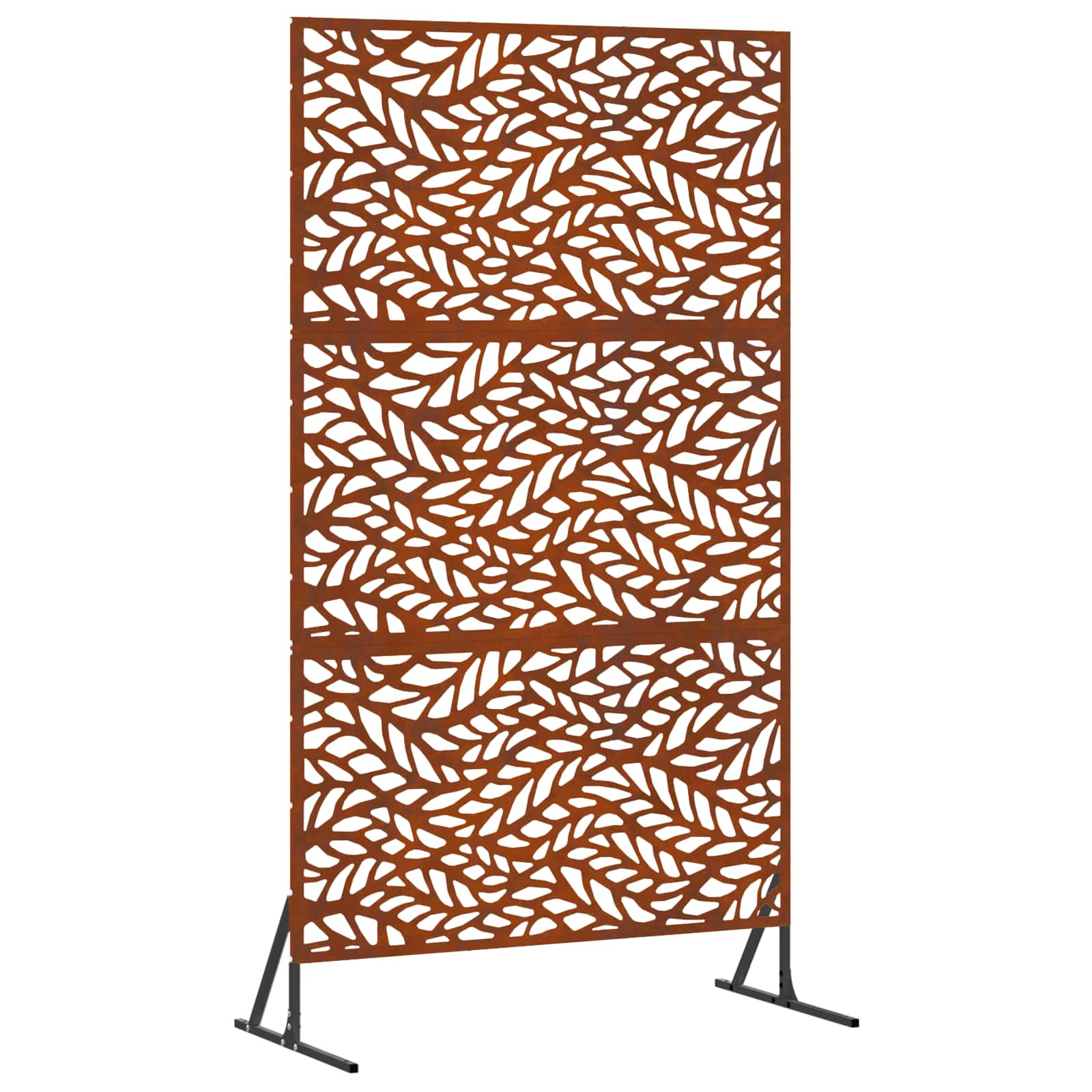 vidaXL Ekran prywatności 100 x 50 x 180 cm Stal kortenowska Rdzawy
