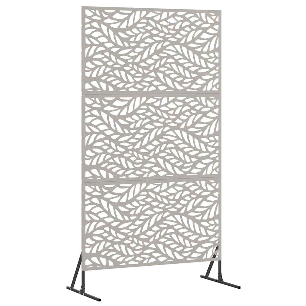 vidaXL Ekran prywatności 100 x 50 x 180 cm Stal kortenowska Rdzawy