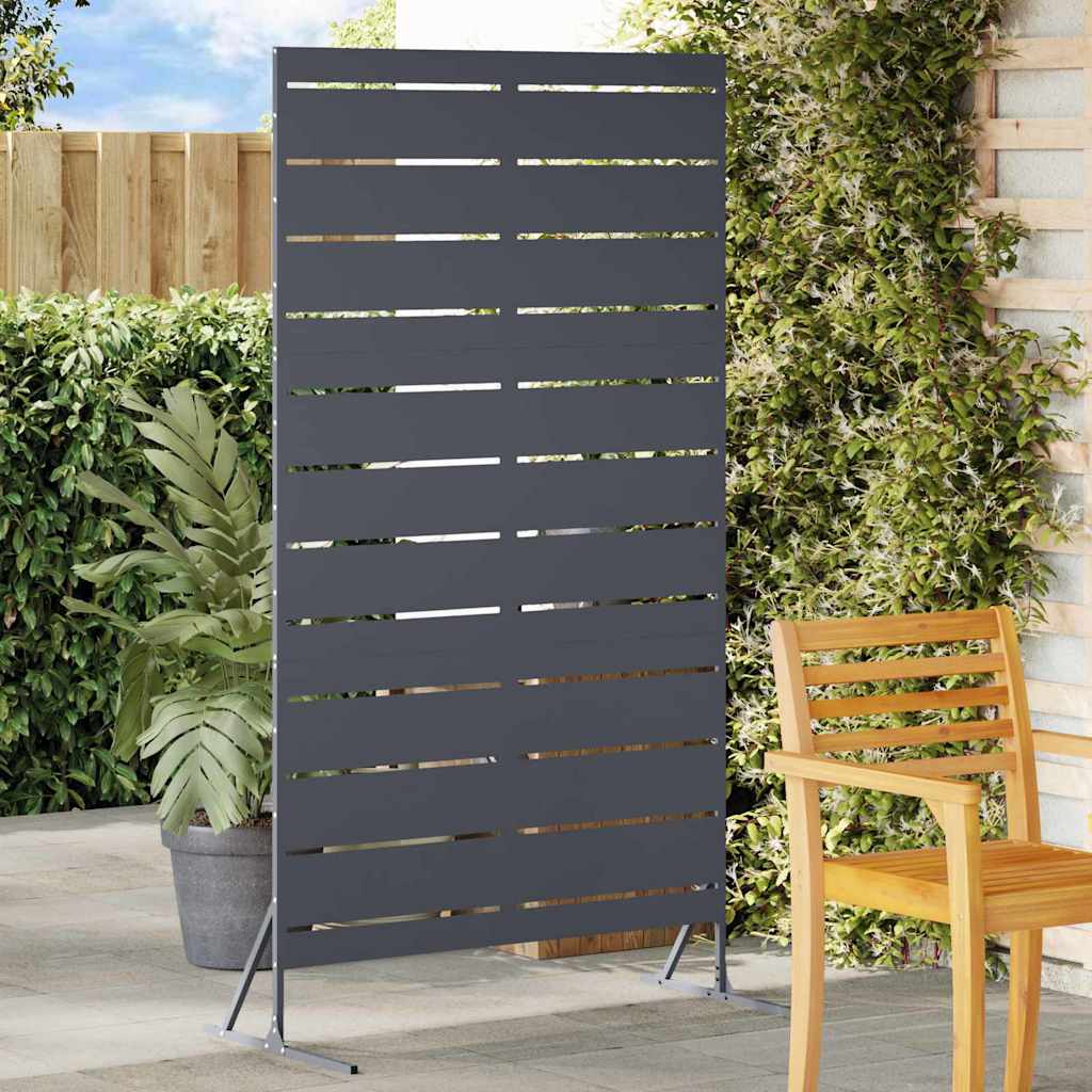 vidaXL Ekran prywatności 100 x 50 x 180 cm Stal antracytowy