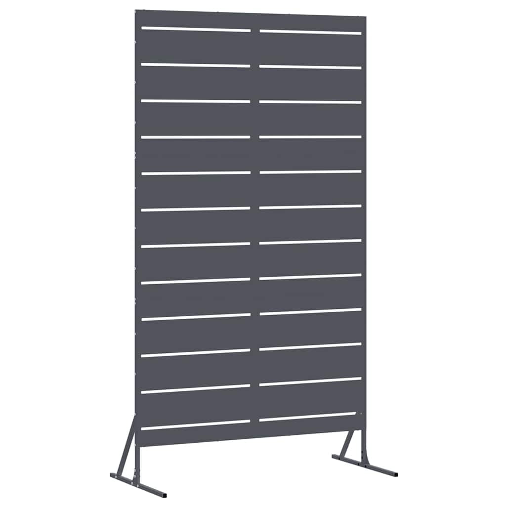 vidaXL Ekran prywatności 100 x 50 x 180 cm Stal antracytowy