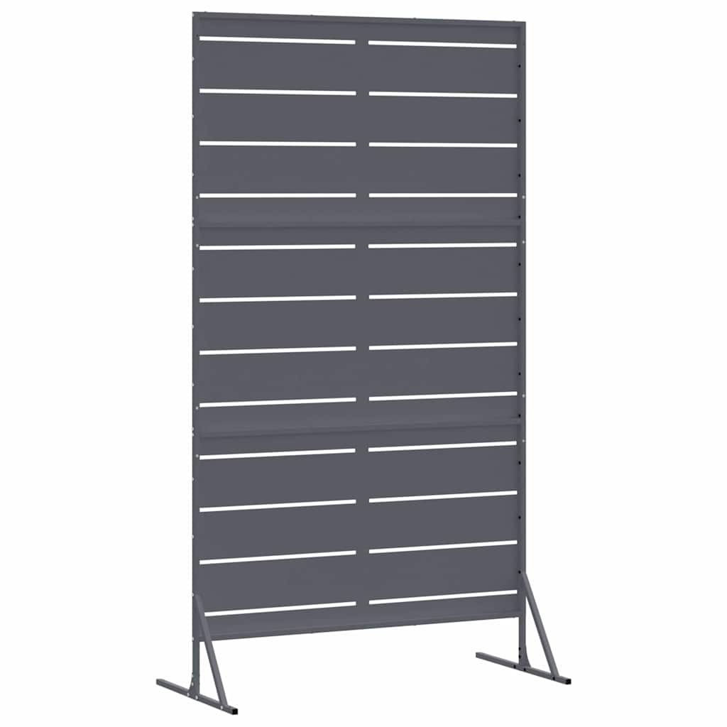 vidaXL Ekran prywatności 100 x 50 x 180 cm Stal antracytowy