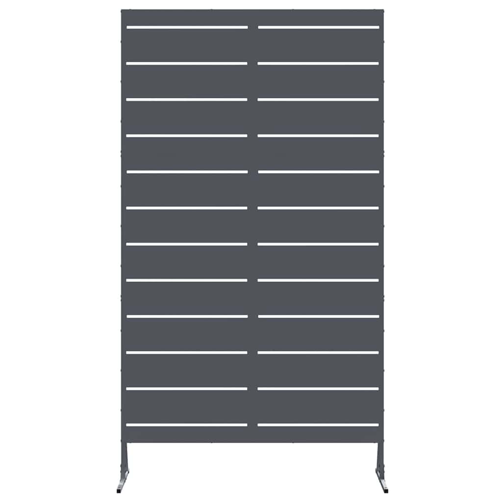 vidaXL Ekran prywatności 100 x 50 x 180 cm Stal antracytowy