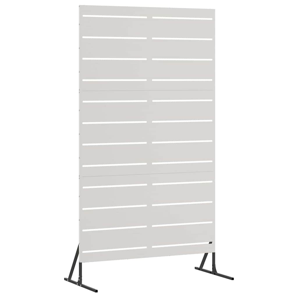 vidaXL Ekran prywatności Szary 100 x 50 x 180 cm Stal