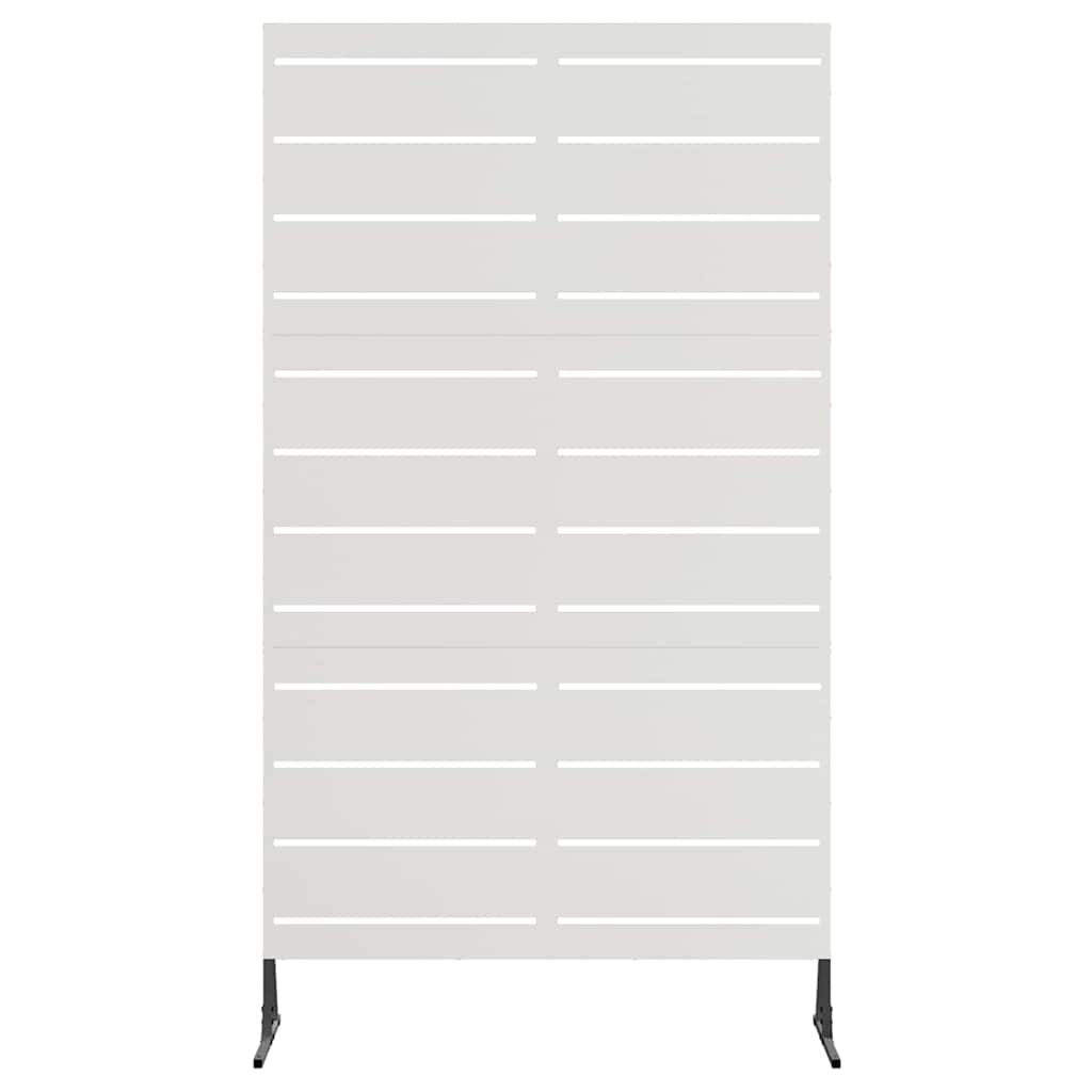 vidaXL Ekran prywatności Szary 100 x 50 x 180 cm Stal