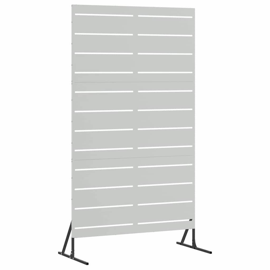 vidaXL Ekran prywatności 100 x 50 x 180 cm Stal ocynkowana srebrny