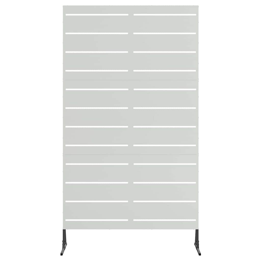 vidaXL Ekran prywatności 100 x 50 x 180 cm Stal ocynkowana srebrny