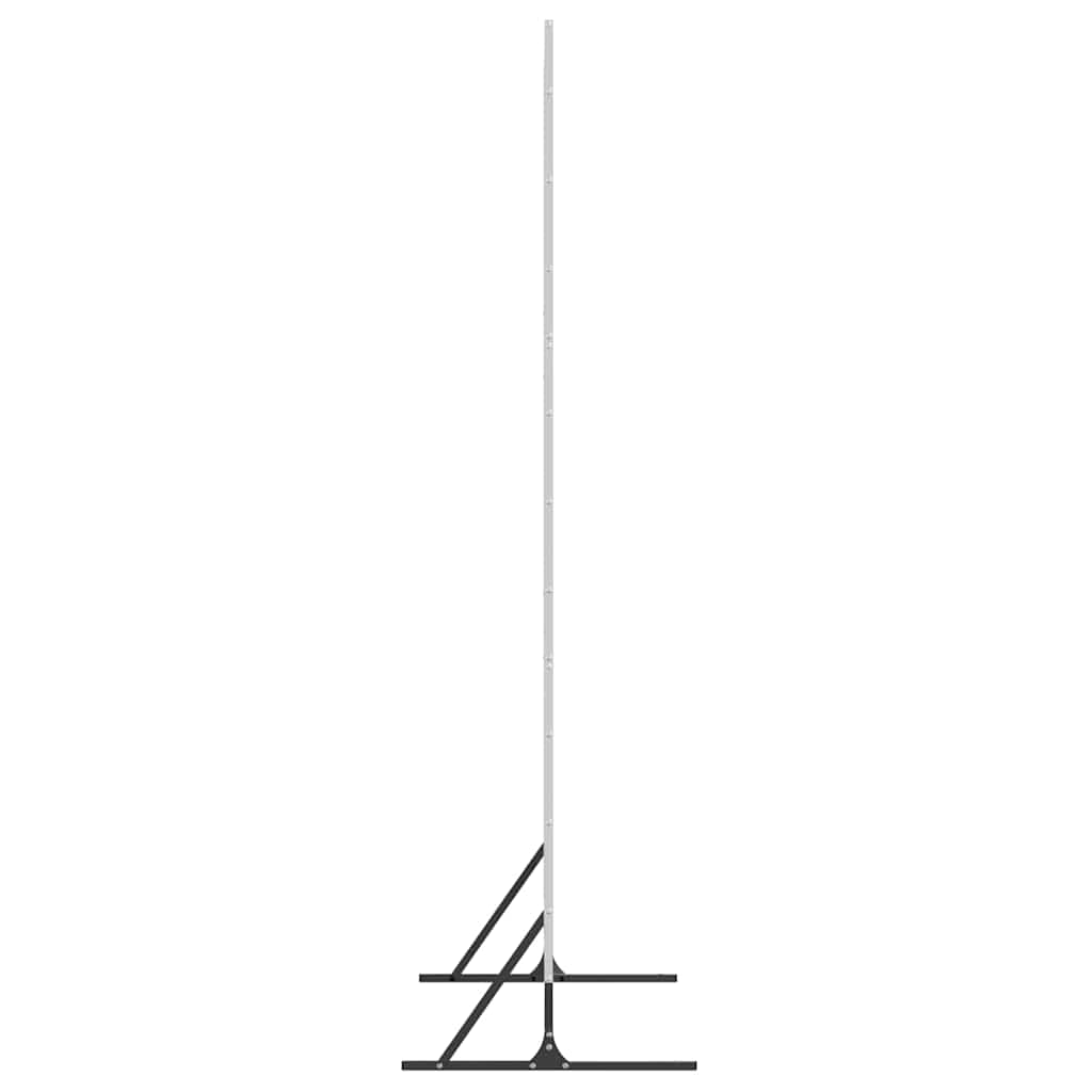 vidaXL Ekran prywatności 100 x 50 x 180 cm Stal ocynkowana srebrny