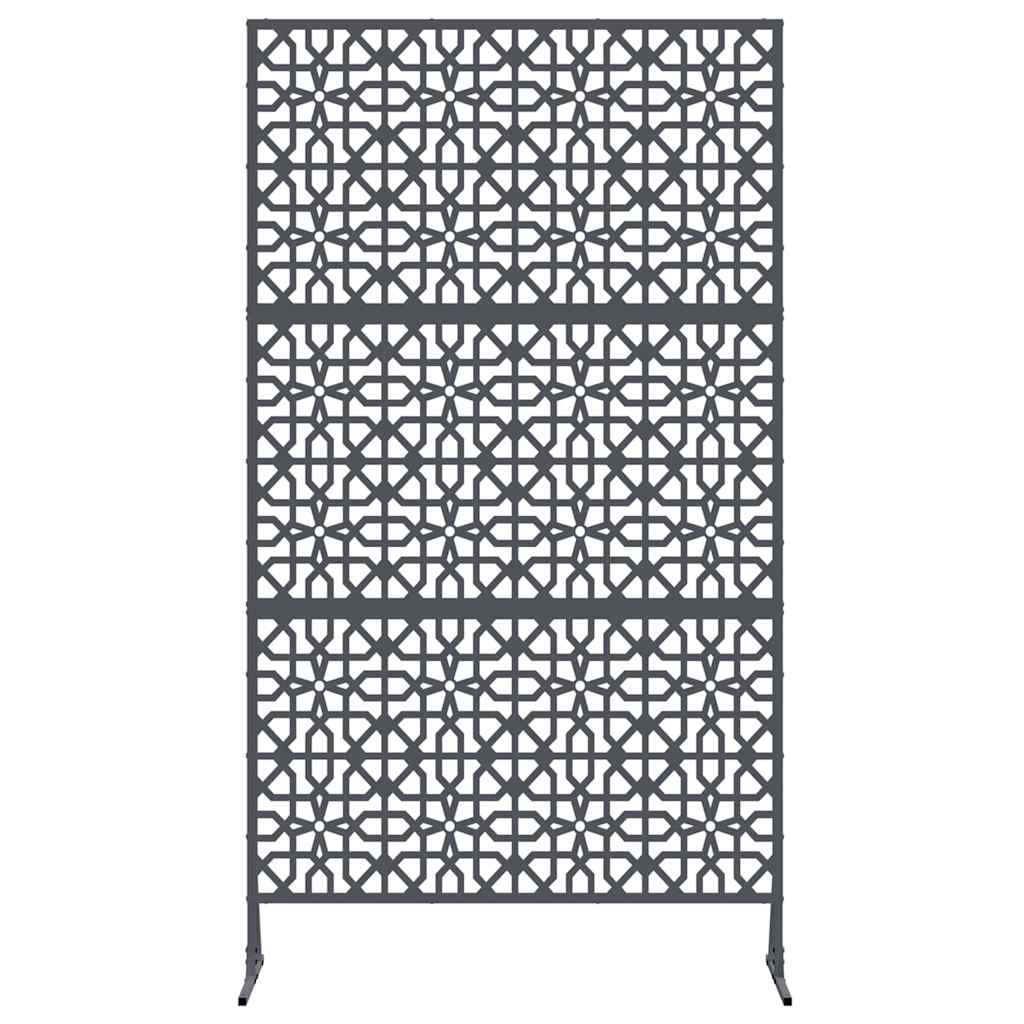 vidaXL Ekran prywatności Antracyt 100 x 50 x 180 cm Stal