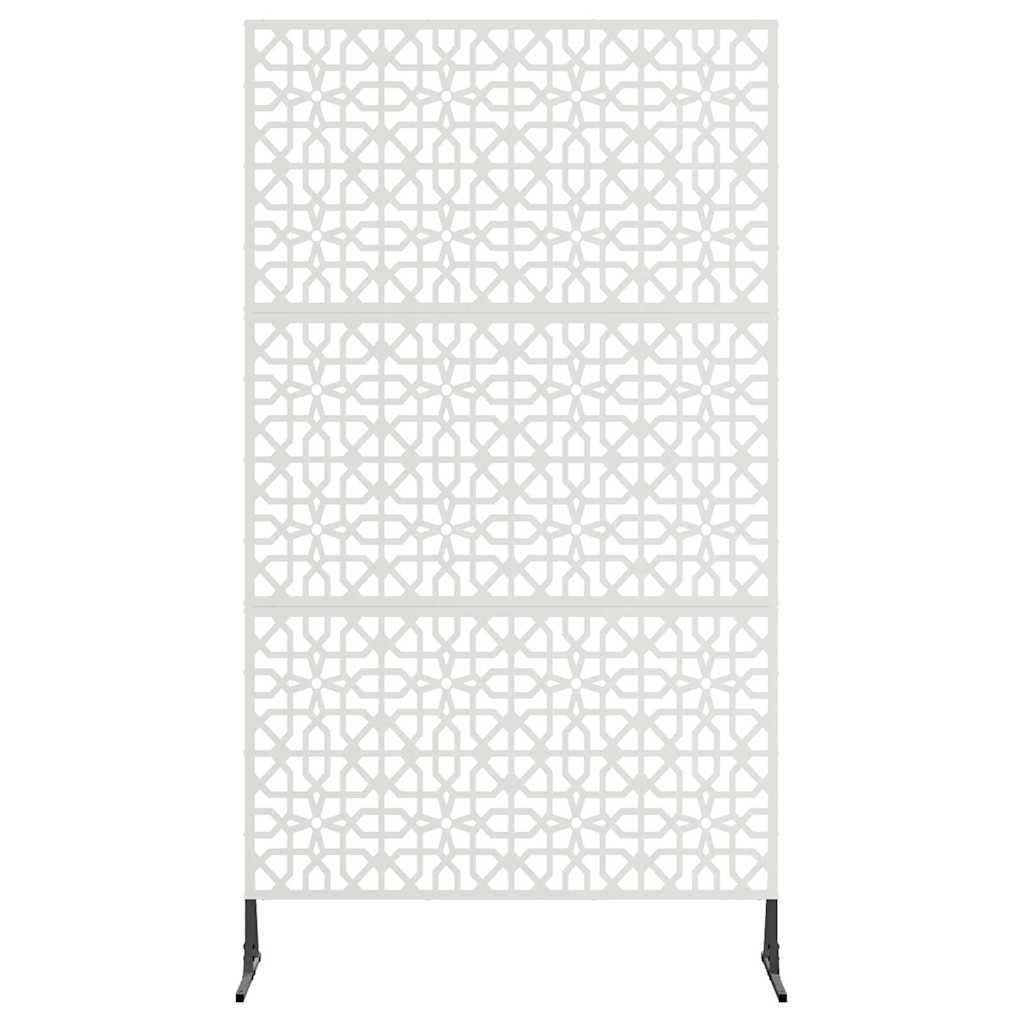 vidaXL Ekran prywatności Szary 100 x 50 x 180 cm Stal