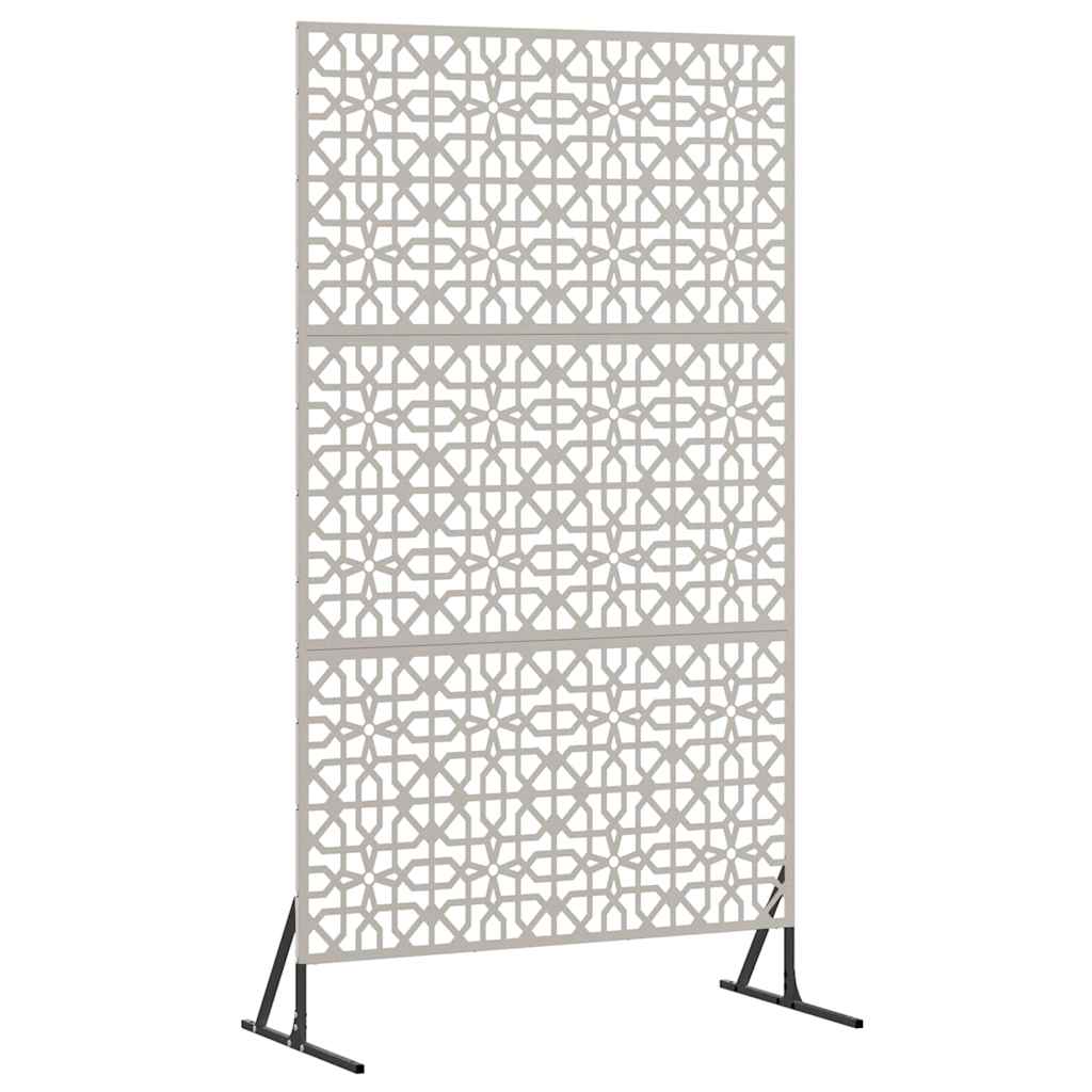 vidaXL Ekran prywatności Szary 100 x 50 x 180 cm