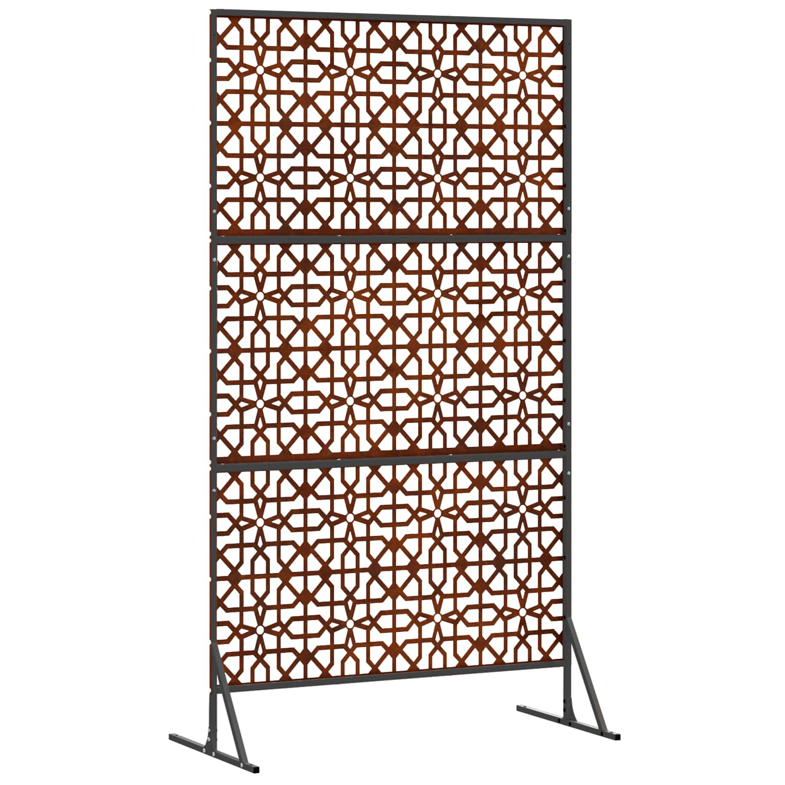 vidaXL Ekran prywatności Szary 100 x 50 x 180 cm