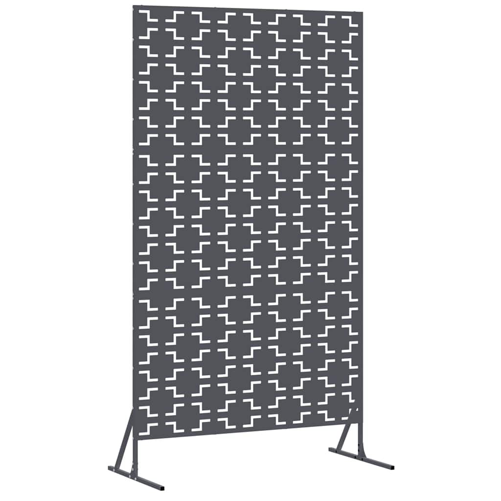 vidaXL Ekran prywatności Antracyt 100 x 50 x 180 cm Stal