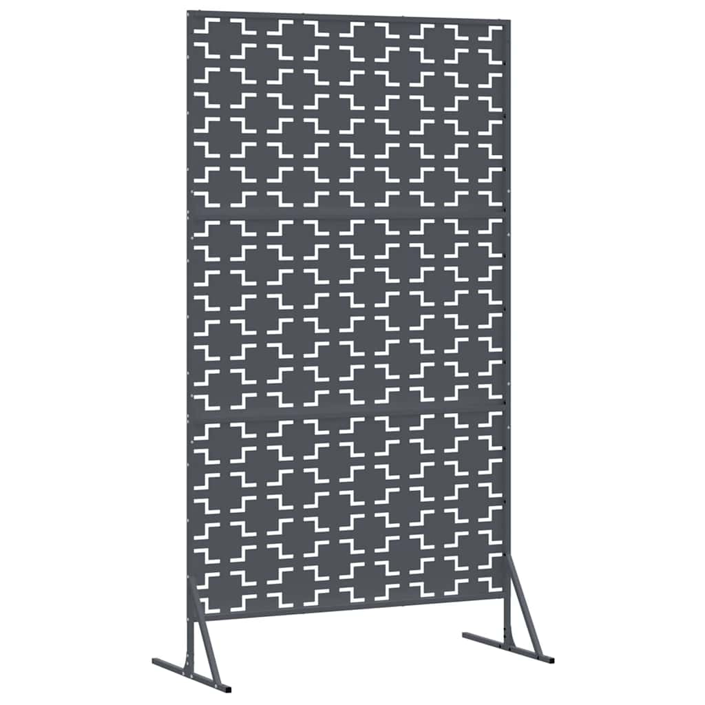 vidaXL Ekran prywatności Antracyt 100 x 50 x 180 cm Stal