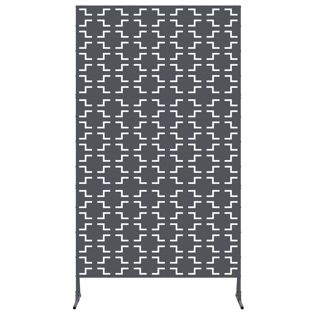 vidaXL Ekran prywatności Antracyt 100 x 50 x 180 cm Stal