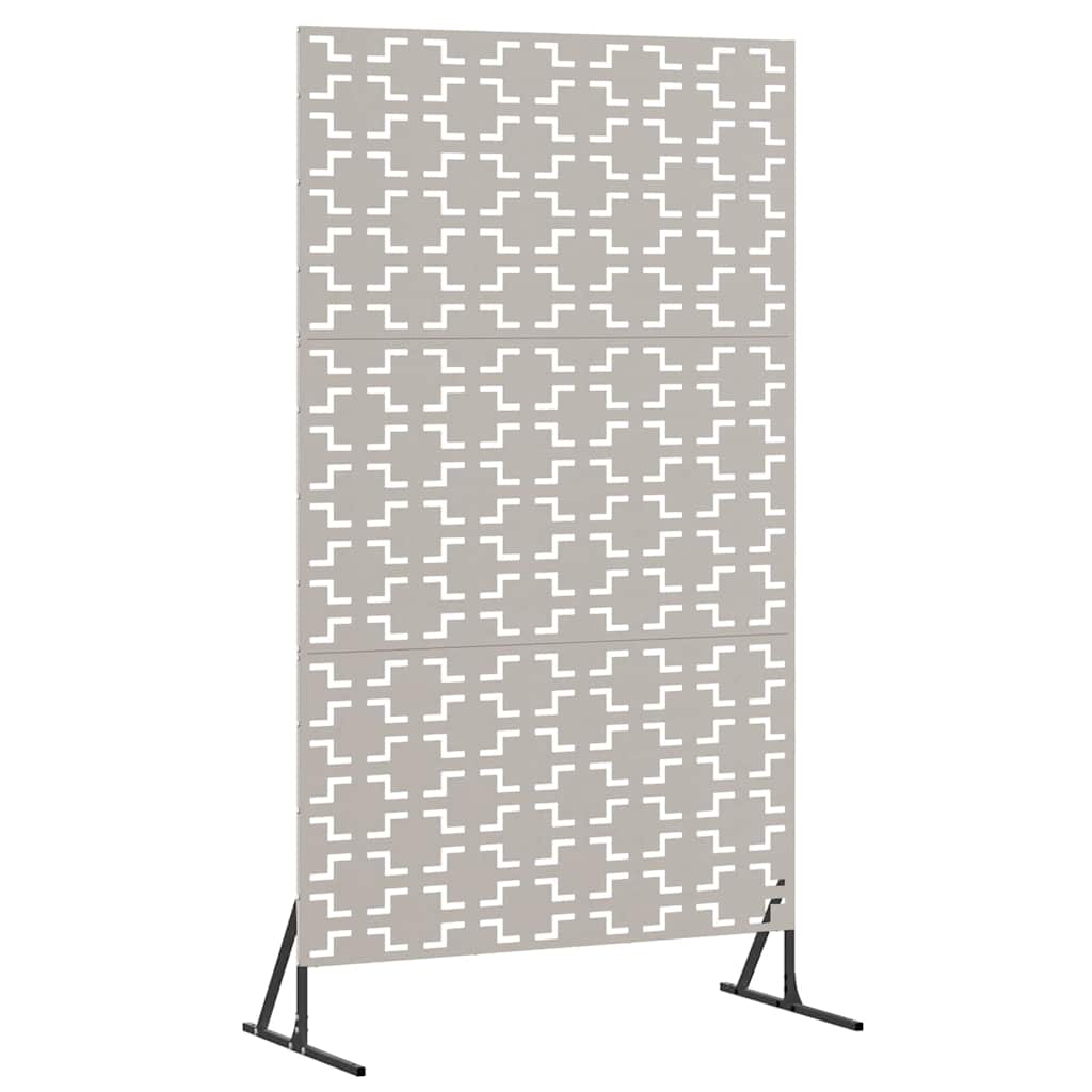 vidaXL Ekran prywatności 100 x 50 x 180 cm Stal kortenowska Rdzawy