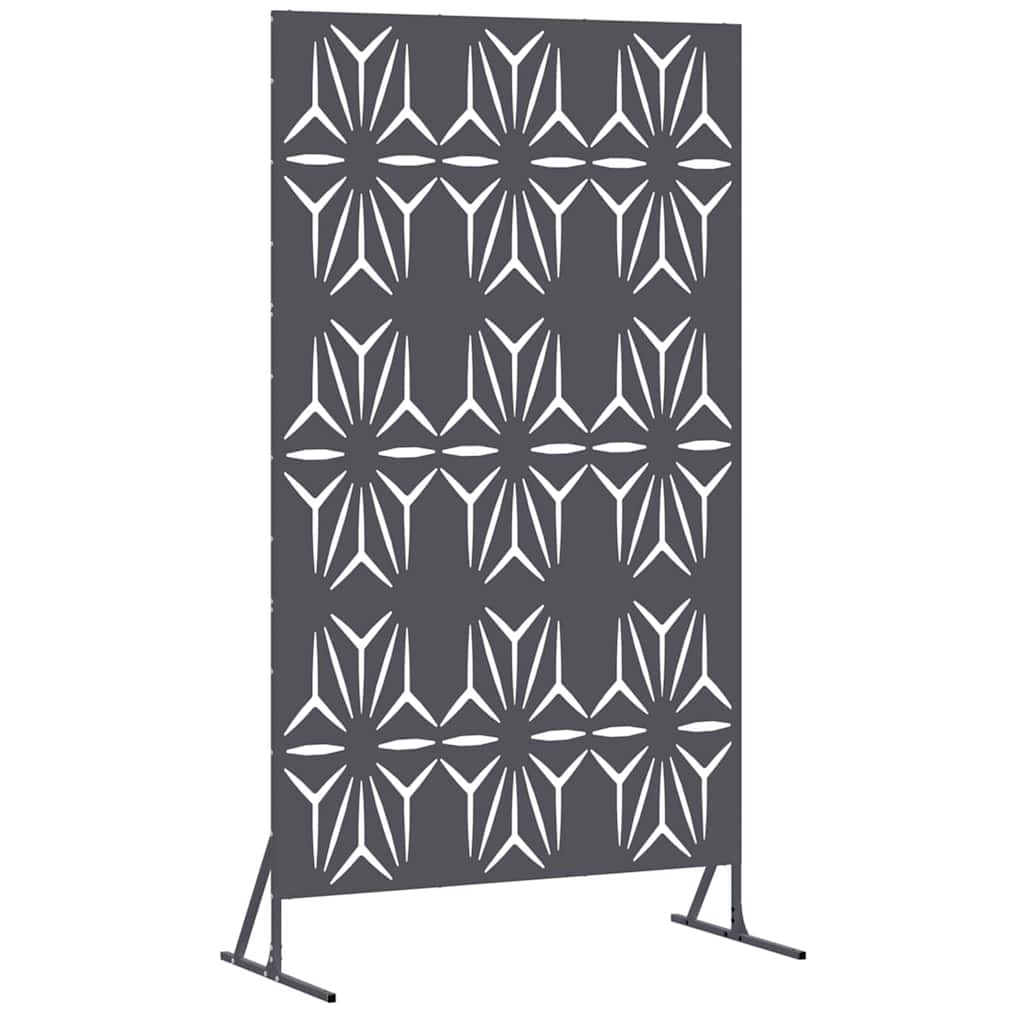 vidaXL Ekran prywatności Antracyt 100 x 50 x 180 cm Stal
