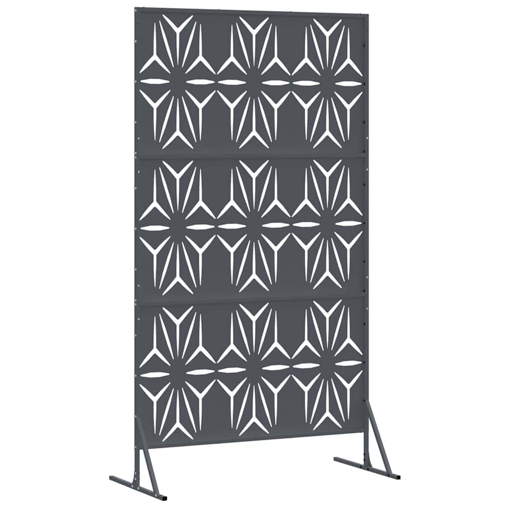 vidaXL Ekran prywatności Antracyt 100 x 50 x 180 cm Stal