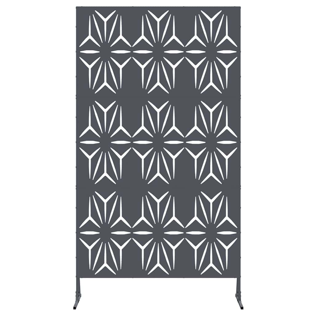 vidaXL Ekran prywatności Antracyt 100 x 50 x 180 cm Stal