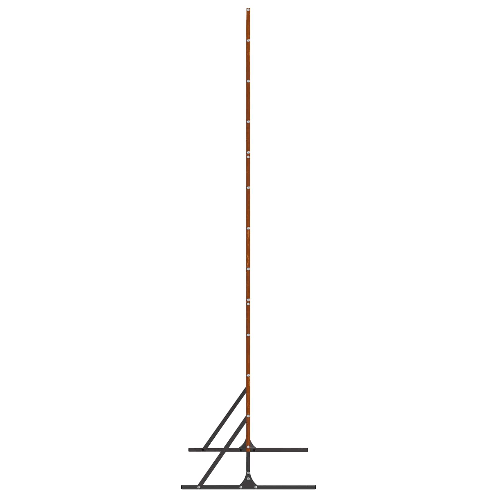 vidaXL Ekran prywatności Szary 100 x 50 x 180 cm