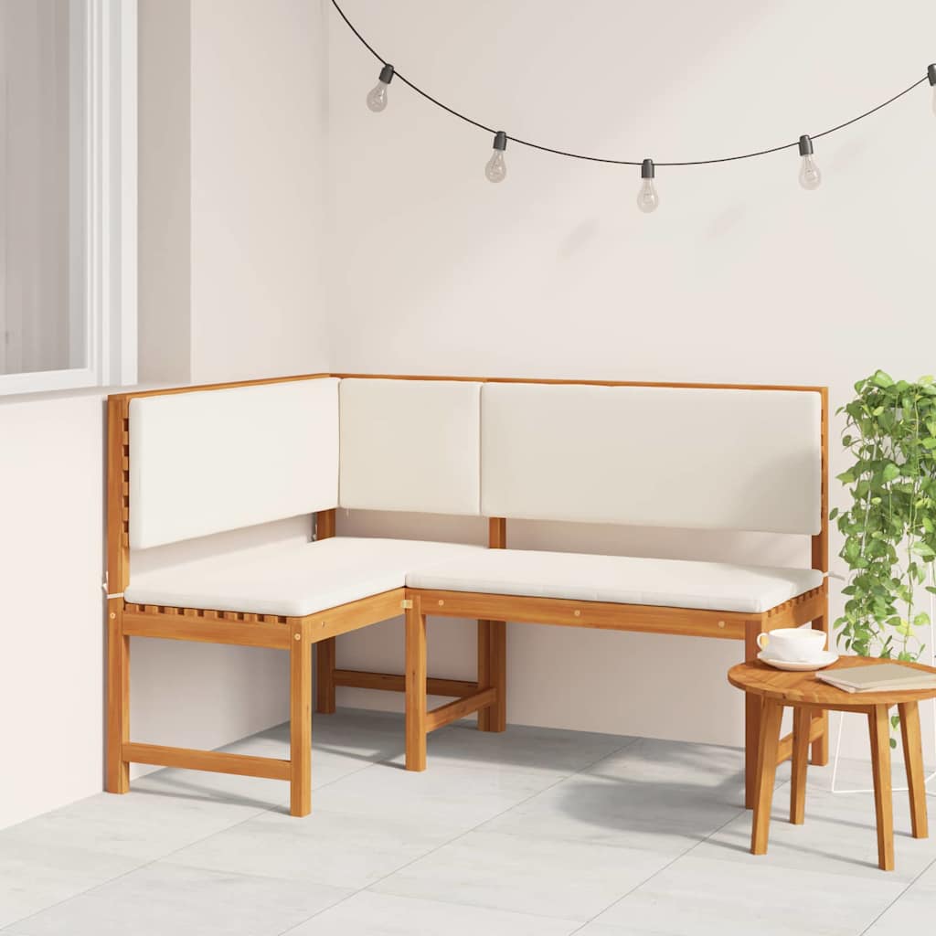 vidaXL Krzesło Ogrodowe Brązowy 140 x 100 x 91cm Lite drewno akacjowe