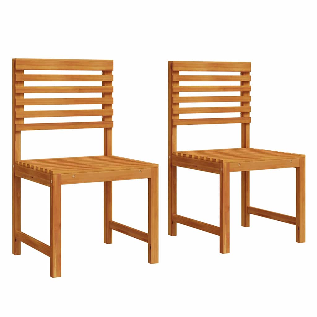 vidaXL Krzesło Ogrodowe 2 pcs Brązowy 50 x 50 x 91cm