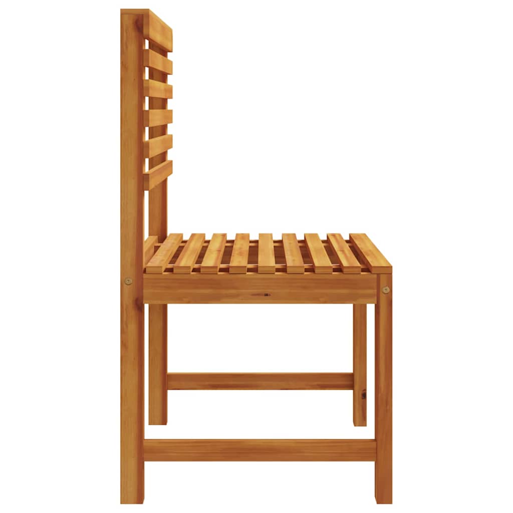 vidaXL Krzesło Ogrodowe 2 pcs Brązowy 50 x 50 x 91cm