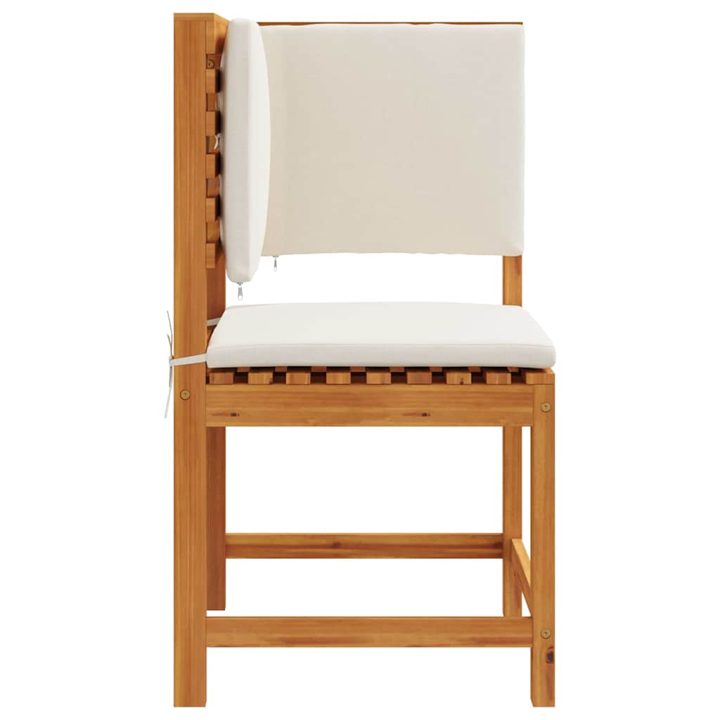 vidaXL Krzesło Ogrodowe Brązowy 50 x 50 x 91cm Lite drewno akacjowe
