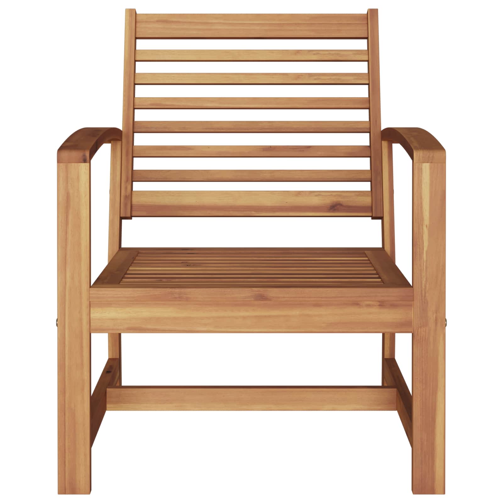 vidaXL Krzesło 2 Sztuka Brązowy 65 x 60 x 76,5 cm Lite drewno teakowe