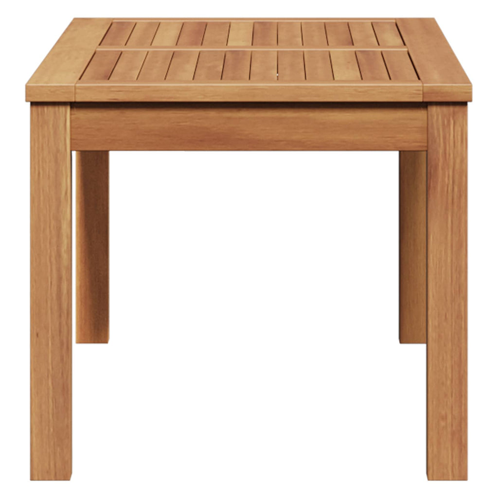 vidaXL stół Brązowy 95 x 45 x 40 cm Lite drewno teakowe