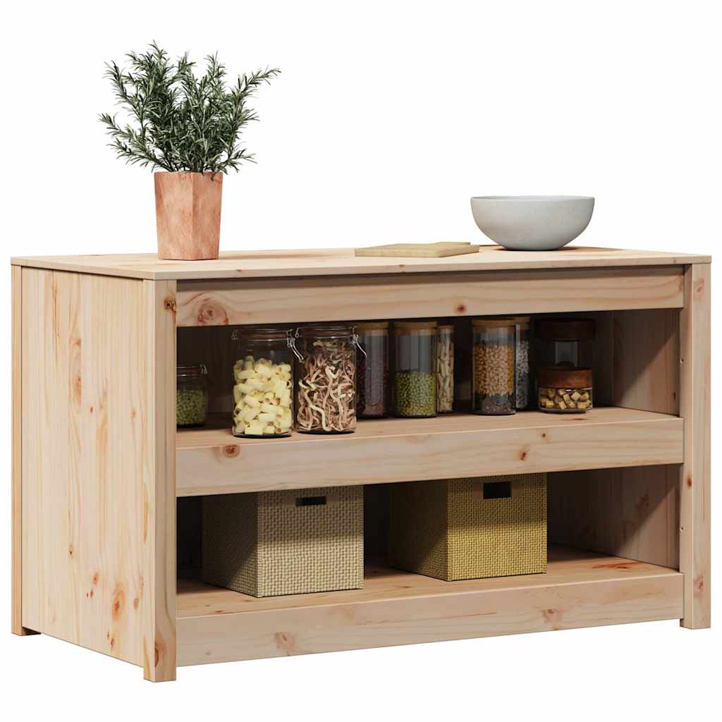vidaXL Szafka kuchenna z półką MEPPEL Brązowy dąb 106 x 55 x 64 cm