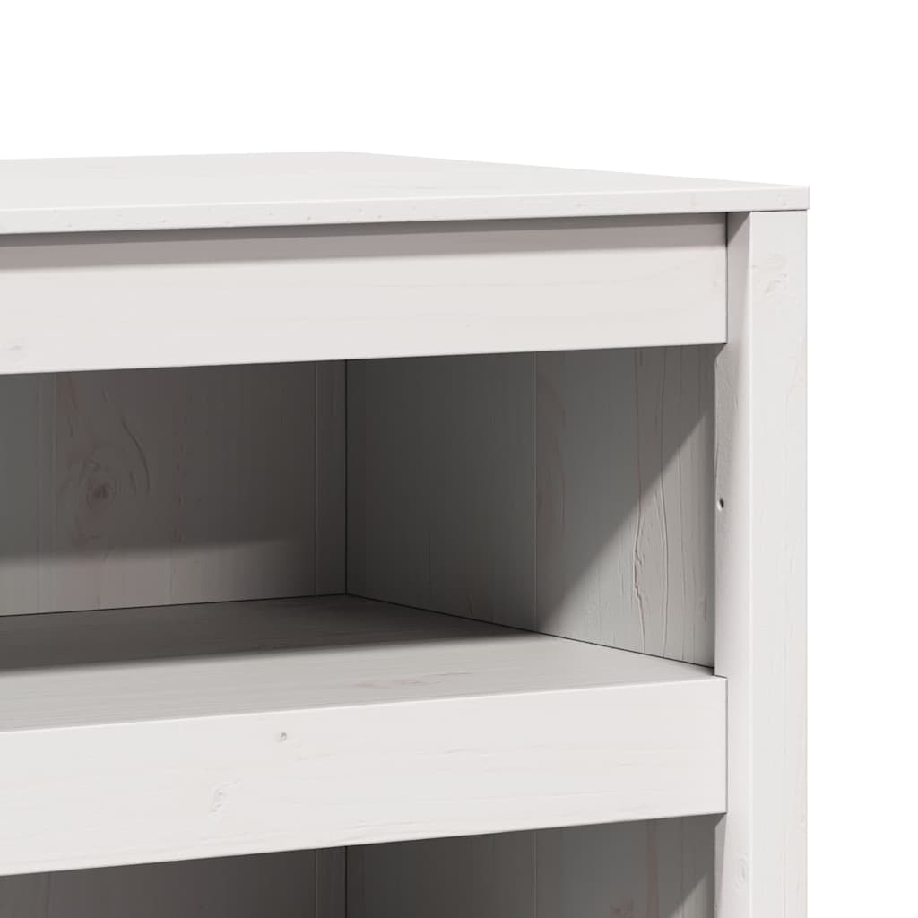 vidaXL Szafka kuchenna z półką MEPPEL Biały 106 x 55 x 64 cm