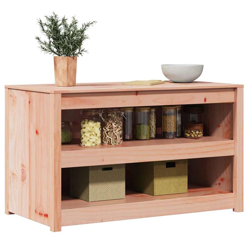 vidaXL Szafka kuchenna z półką MEPPEL Brązowy dąb 106 x 55 x 64 cm