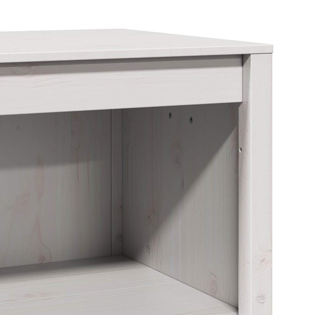 vidaXL Szafka kuchenna z półką MEPPEL Biały 106 x 55 x 92 cm