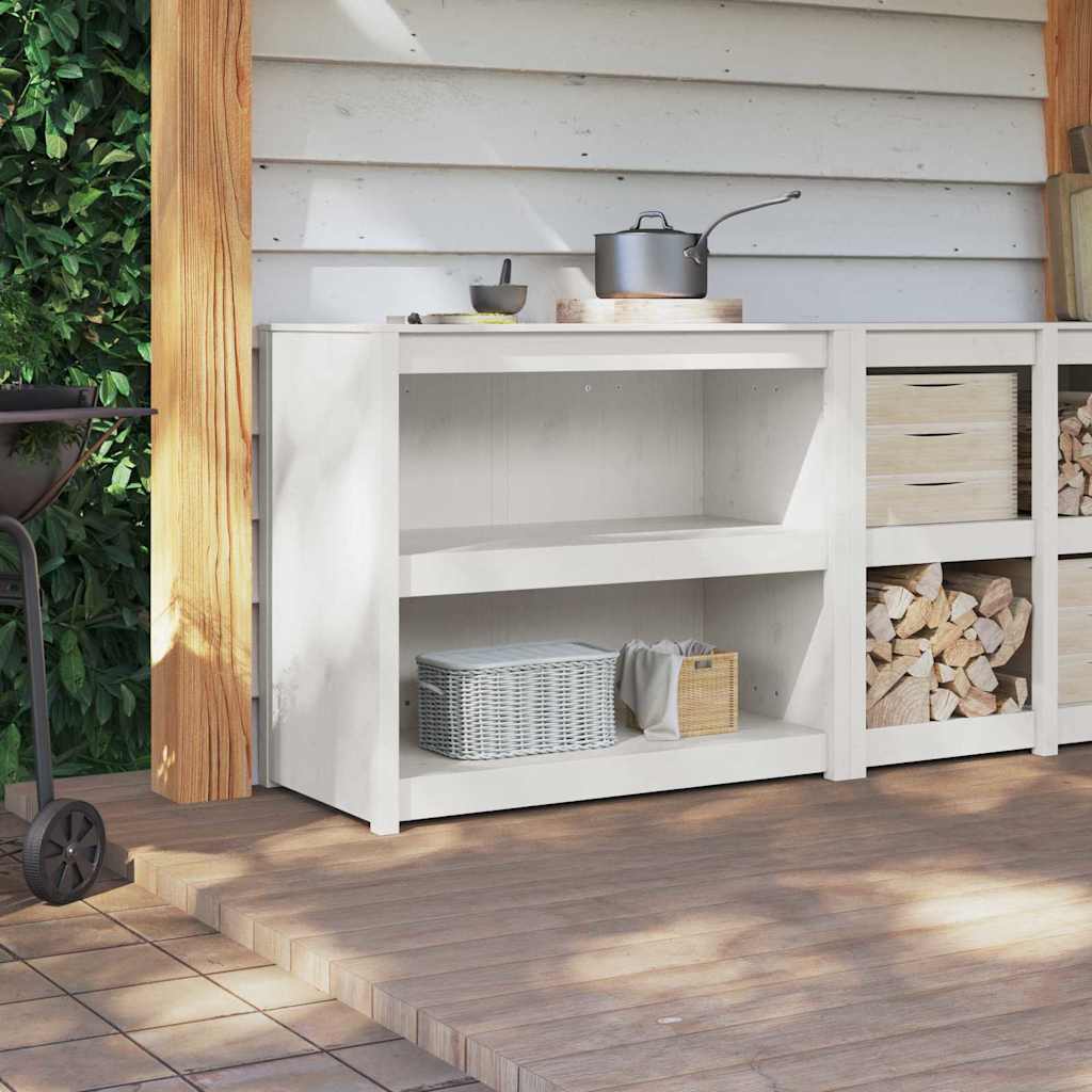 vidaXL Szafka kuchenna z półką MEPPEL Biały 106 x 55 x 92 cm