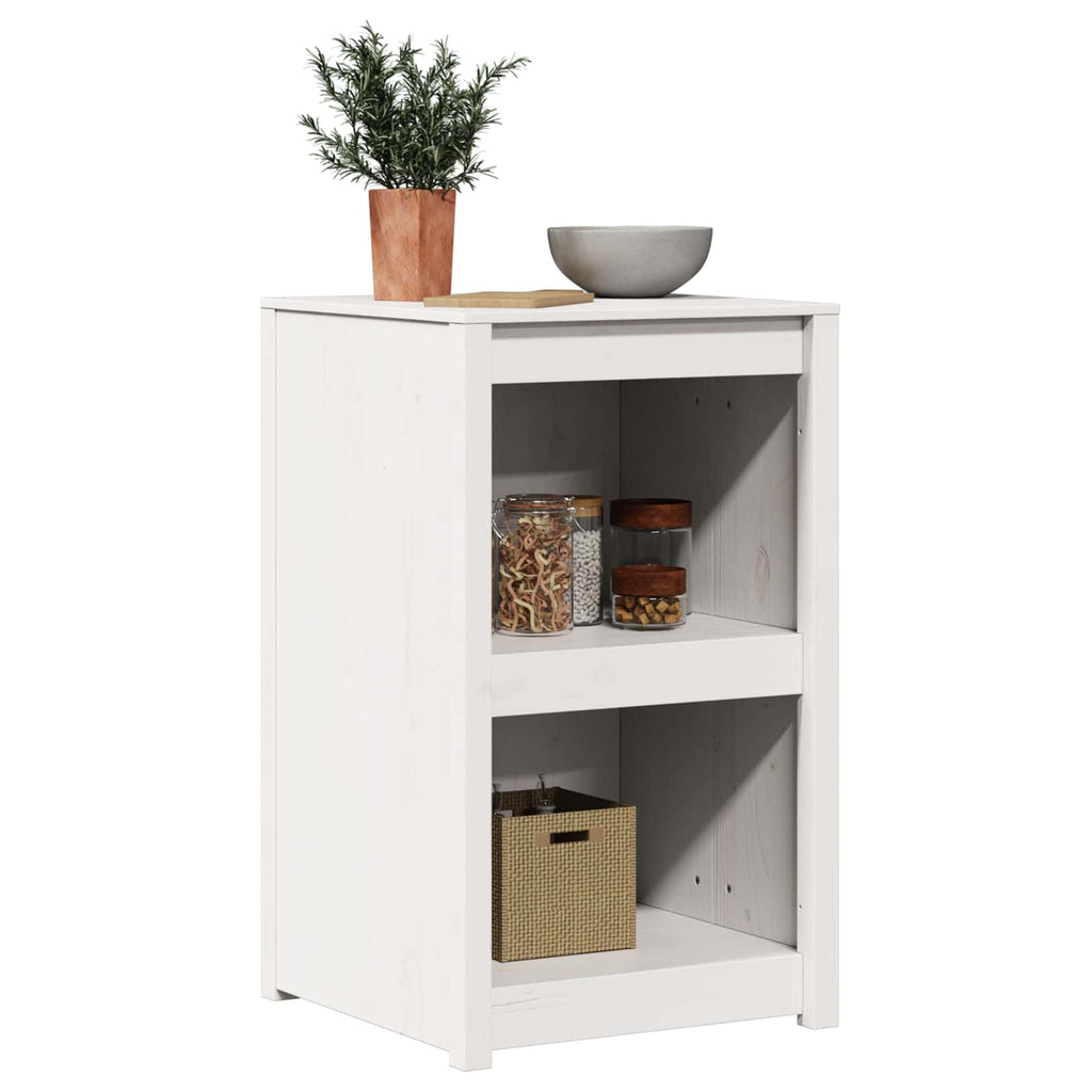 vidaXL Szafka kuchenna z półką MEPPEL Biały 55 x 55 x 92 cm