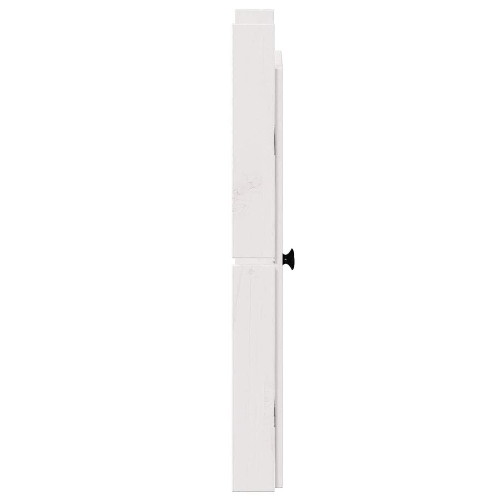 vidaXL Drzwi do kuchni MEPPEL Biały 50 x 9 x 82 cm Lite drewno sosnowe