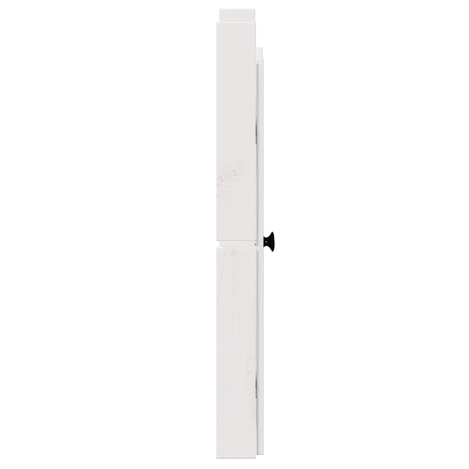 vidaXL Drzwi do kuchni MEPPEL Biały 50 x 9 x 82 cm Lite drewno sosnowe