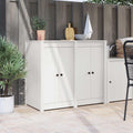 vidaXL Drzwi do kuchni MEPPEL 2 pcs Biały 50 x 9 x 82 cm