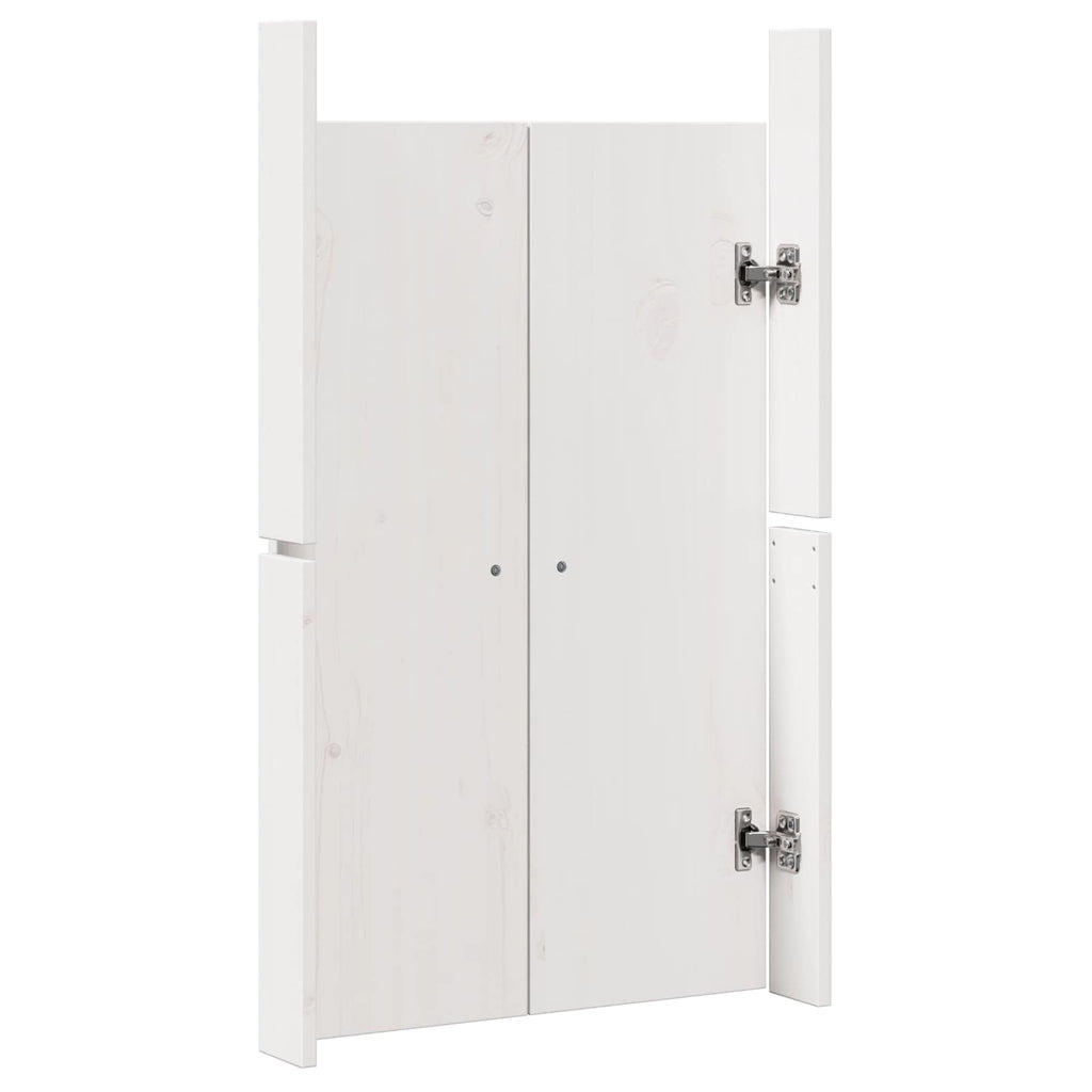 vidaXL Drzwi do kuchni MEPPEL 2 pcs Biały 50 x 9 x 82 cm