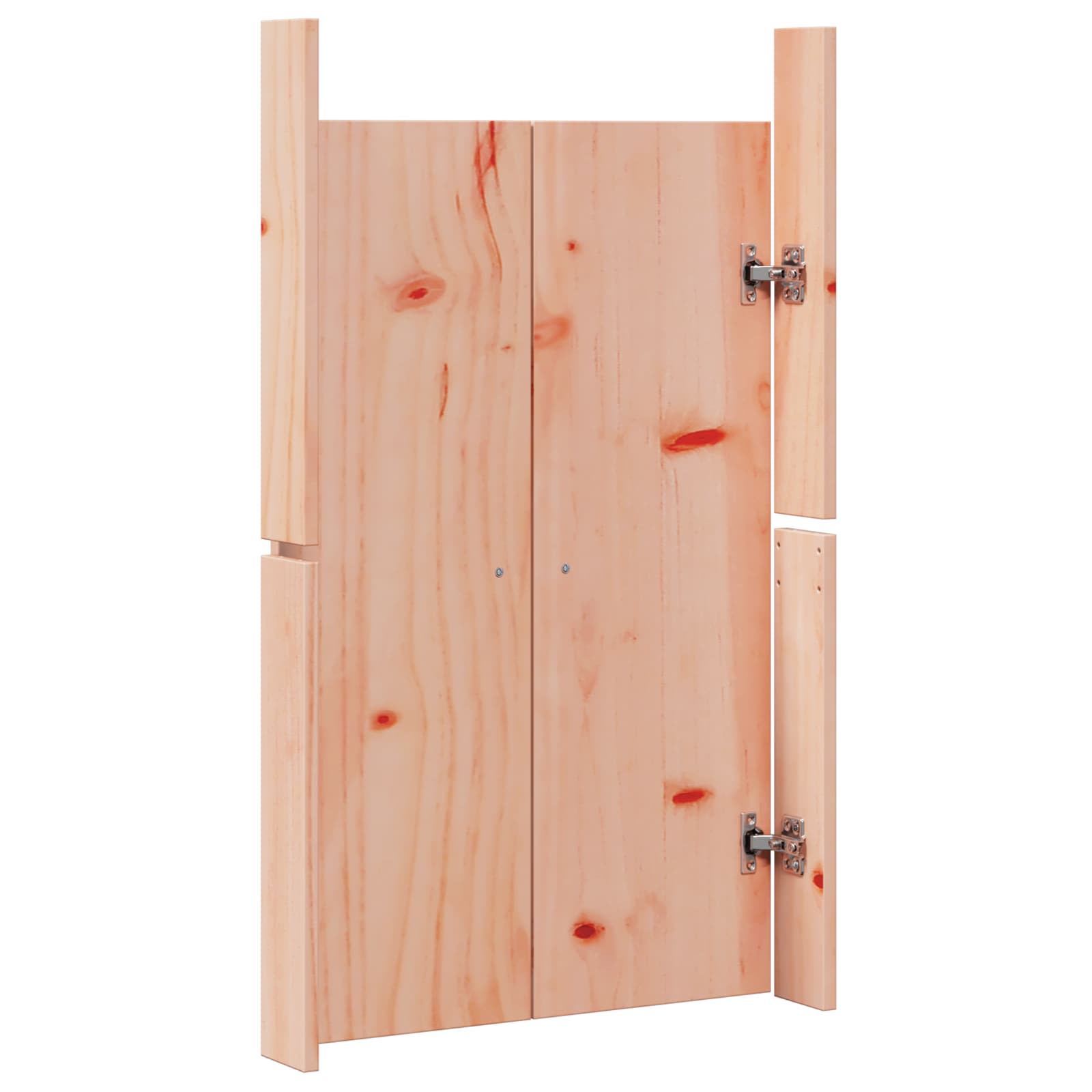 vidaXL Drzwi do kuchni MEPPEL 2 pcs Brązowy 50 x 9 x 82 cm