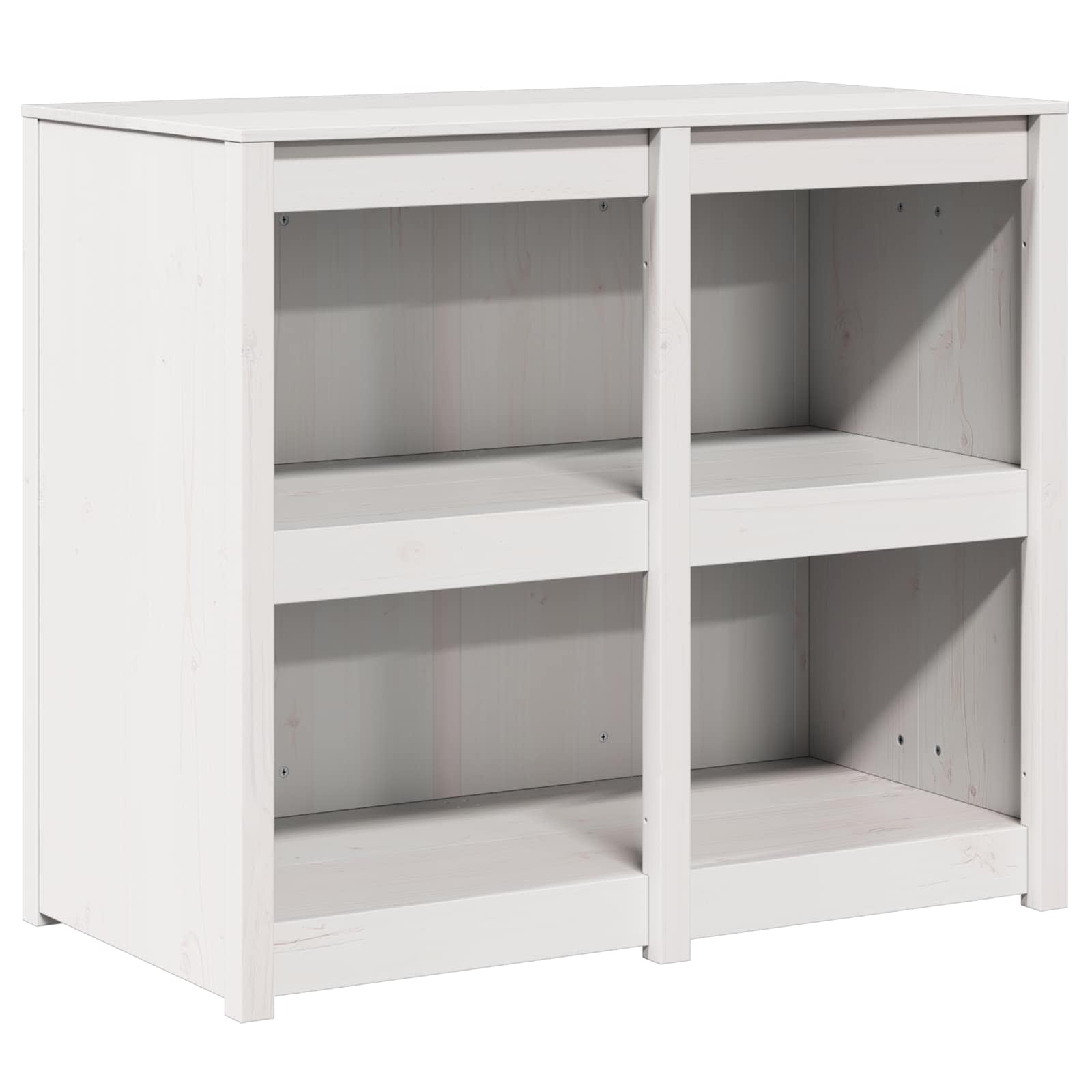 vidaXL Szafka kuchenna z półką MEPPEL Ciepła biel 106 x 55 x 92 cm
