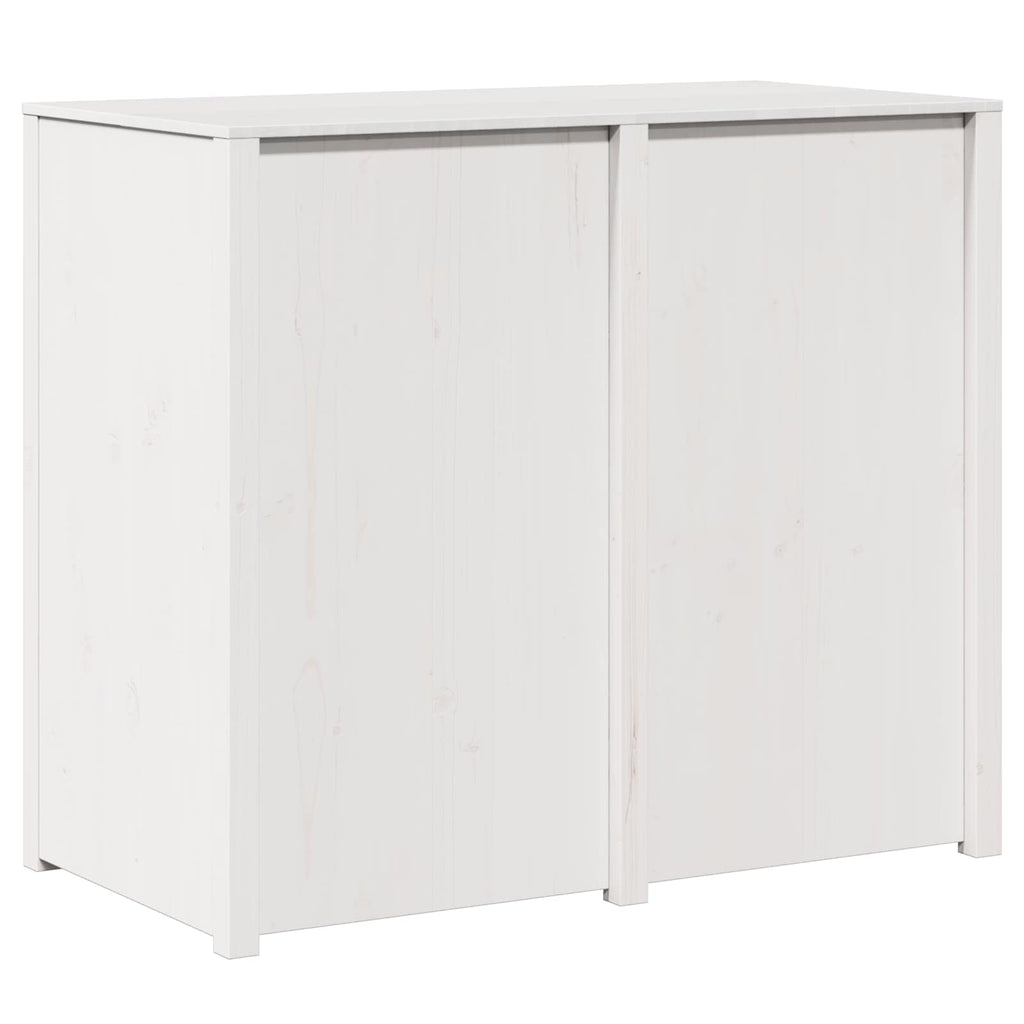 vidaXL Szafka kuchenna z półką MEPPEL Ciepła biel 106 x 55 x 92 cm
