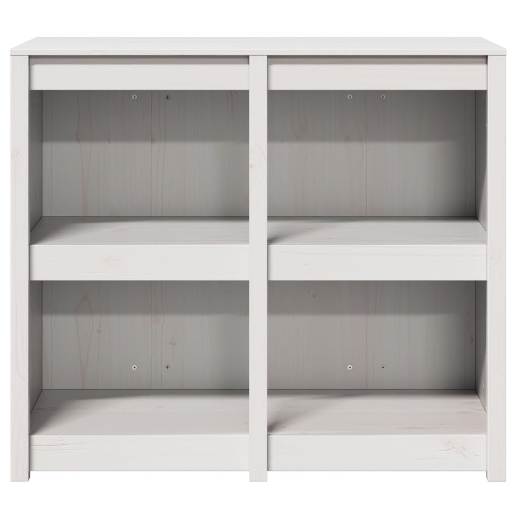 vidaXL Szafka kuchenna z półką MEPPEL Ciepła biel 106 x 55 x 92 cm