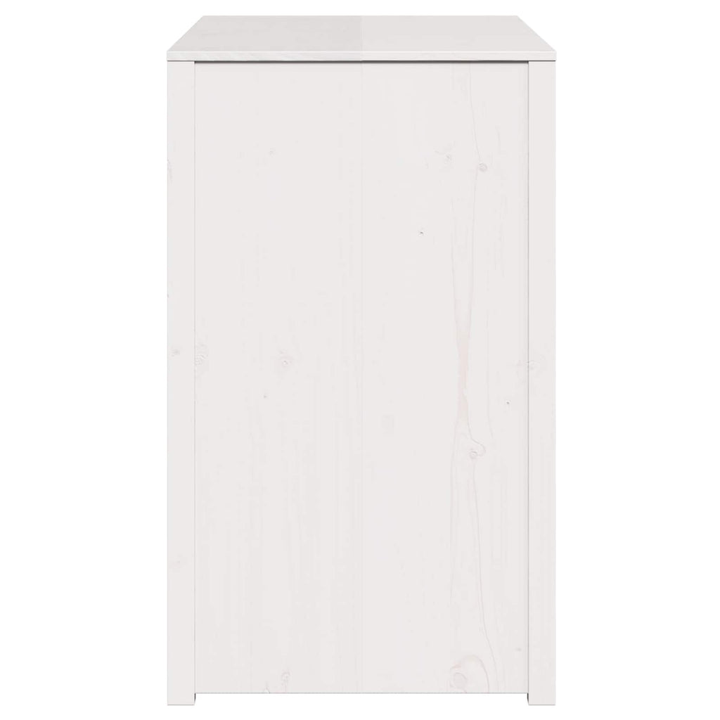 vidaXL Szafka kuchenna z półką MEPPEL Ciepła biel 106 x 55 x 92 cm