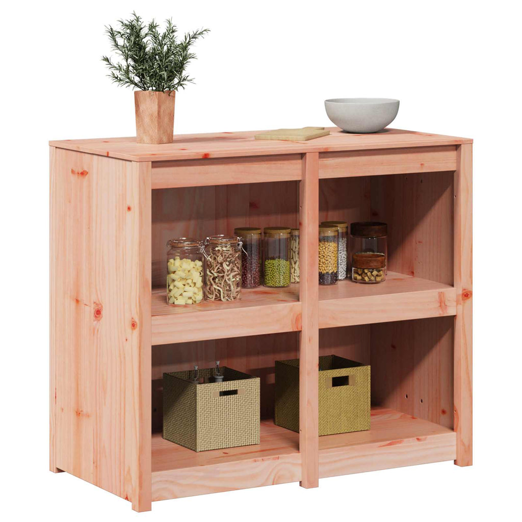 vidaXL Szafka kuchenna z półką MEPPEL Brązowy dąb 106 x 55 x 92 cm